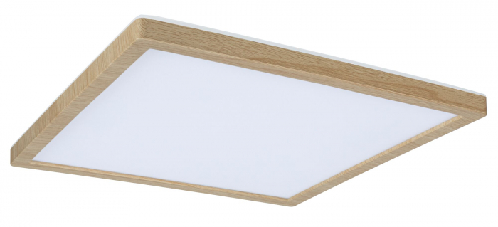 Panel LED Atria Shine, IP44, pătrat, 298x298mm, 15,7W, 2100lm, aspect lemn, temperatură de culoare variabilă [6]