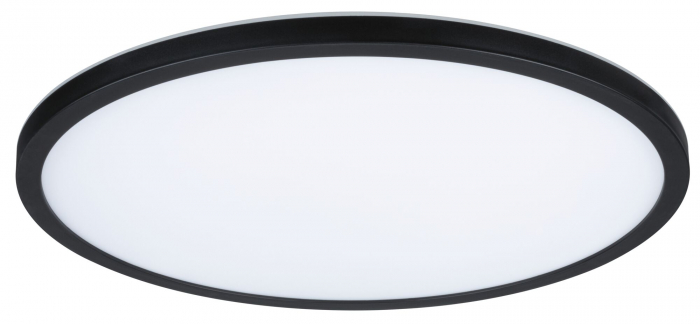 Panel LED Atria Shine, IP44, rotund, 398mm,  20,8W, 2800lm, negru, temperatură de culoare variabilă [8]