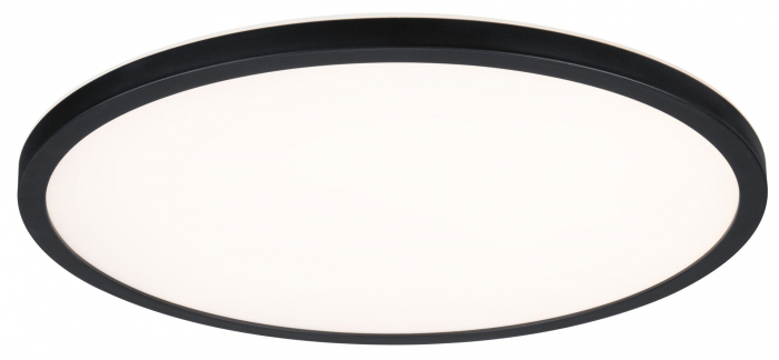 Panel LED Atria Shine, IP44, rotund, 398mm,  20,8W, 2800lm, negru, temperatură de culoare variabilă [9]