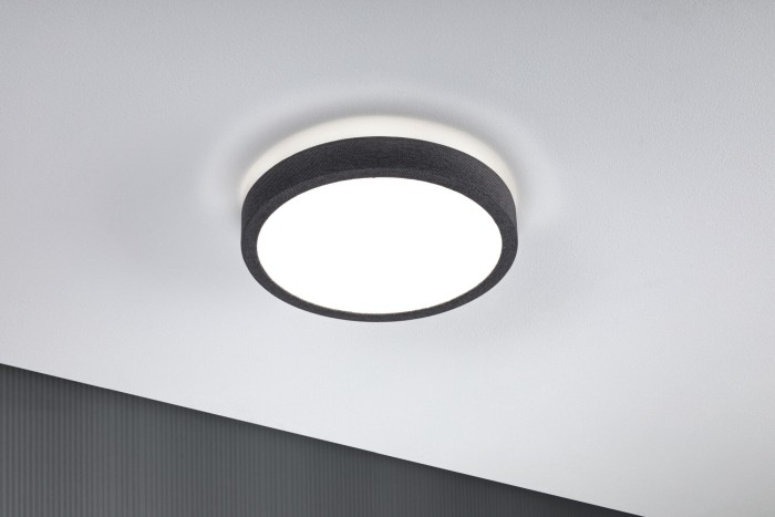 Panel LED Cosara, IP44, rotund, 300mm, 15W, 1300lm, 4000K, gri închis [3]