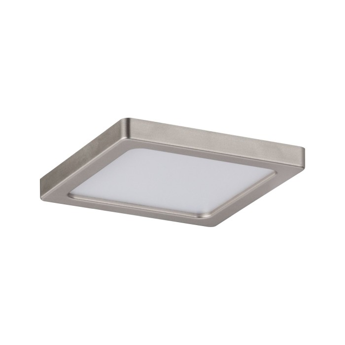Panel încastrabil Areo LED pătrat IP23 LED 1x5W 3000K 230V 80x80mm nichel mat/plastic [2]