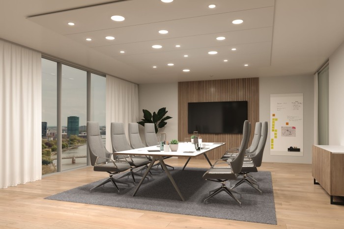 Panou încastrabil Veluna Edge VariFit LED, IP44, rotund, 90mm, 450lm, 3000K, alb, cu flux luminos variabil [6]