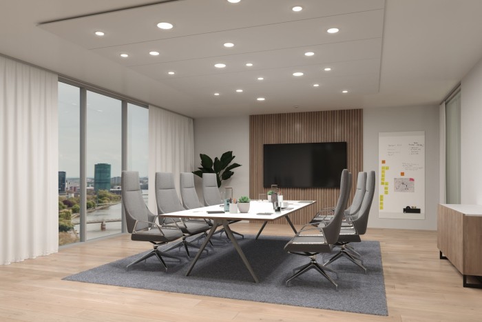 Panou încastrabil Veluna Edge VariFit LED, IP44, rotund, 160mm, 1100lm, 4000K, alb [6]