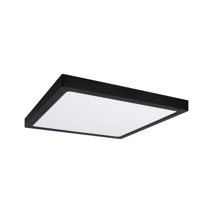 Panou LED Abia 2, White Select, cu senzor crepuscular și de mișcare, 400x400mm, 16W, 1400lm, 2700 - 4000K, negru [2]