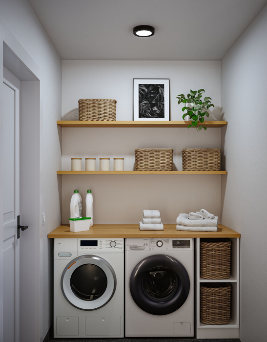 Panou LED Abia 2, White Select, cu senzor crepuscular și de mișcare, rotund, 170mm, 9,5W, 1100lm, 2700 - 4000K negru [4]