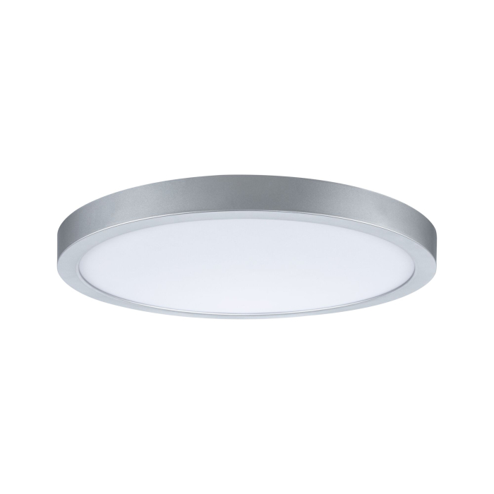 Panou LED Abia 2, White Select, cu senzor crepuscular și de mișcare, rotund, 400mm, 16W, 1400lm, 2700 - 4000K, crom mat [2]