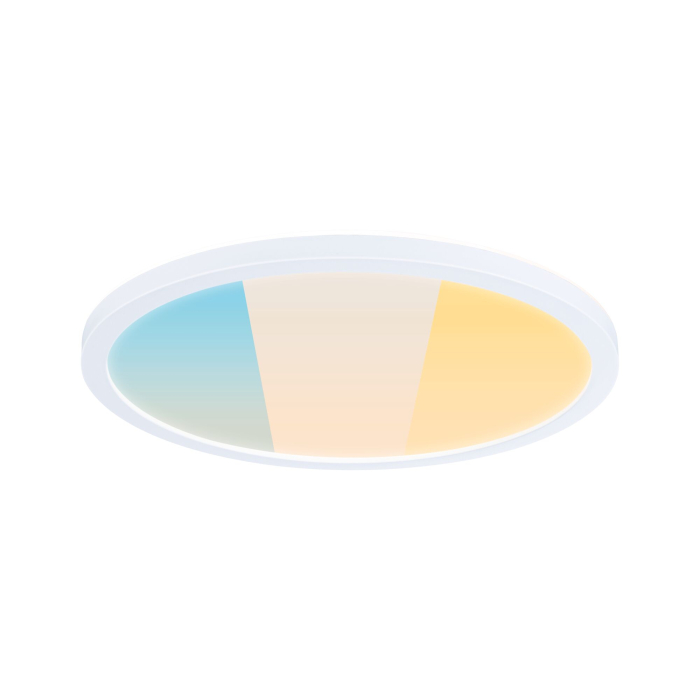 Panou LED Atria Shine, IP44, rotund, 298mm, 14,8W, 2250lm, 3000 - 6500K, alb [2]