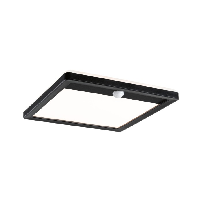 Panou LED de exterior Lamina cu senzor de mișcare 14,5W, negru, IP44 [2]