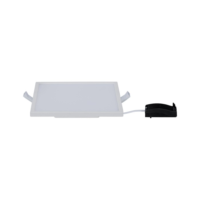 Panou încastrabil Areo LED pătrat IP44 1x12W 3000K 230V 180x180mm alb mat/plastic, cu flux luminos variabil [4]