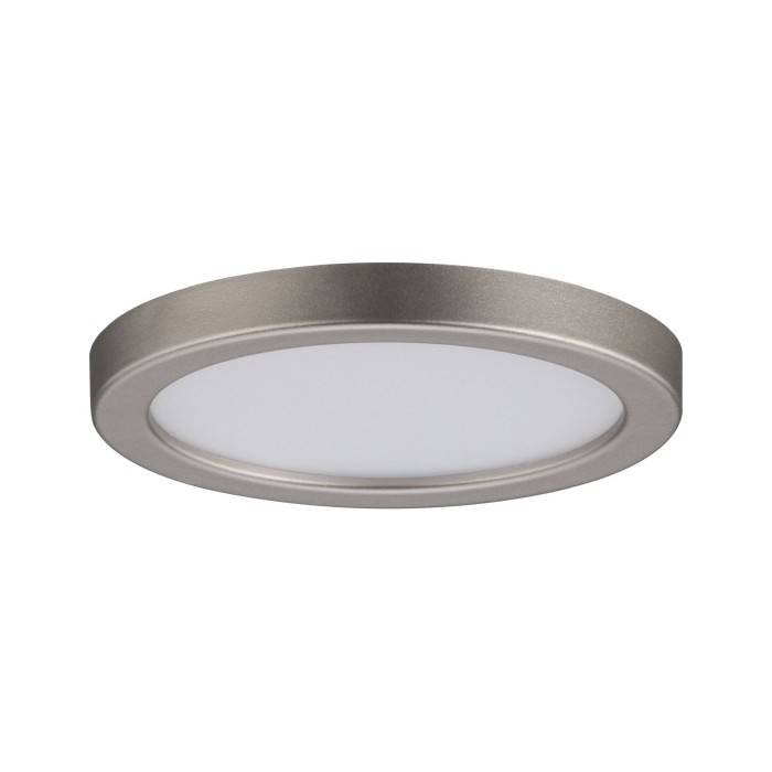 Panou încastrabil Areo LED rotund IP23 LED 1x5W 3000K 230V 80mm nichel mat/plastic [2]