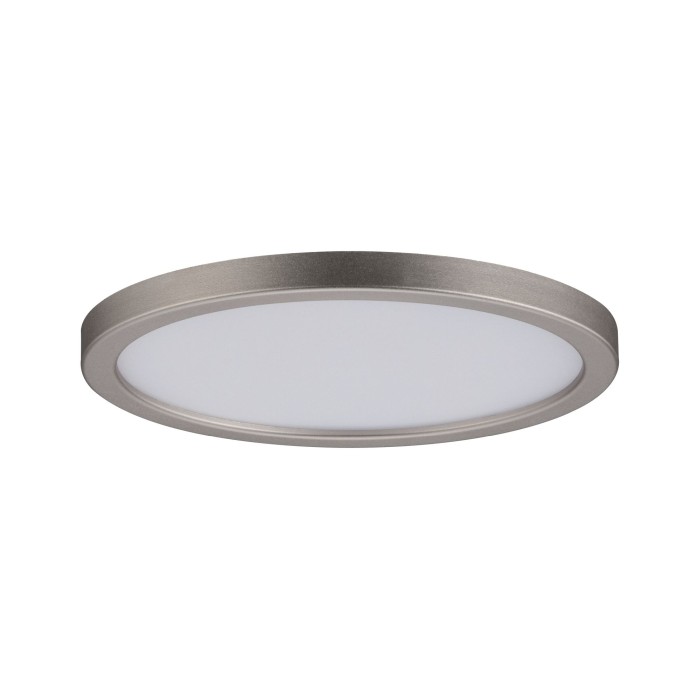 Panou încastrabil Areo LED rotund IP44 1x8W 3000K 230V 120mm nichel mat/plastic, cu flux luminos variabil [2]