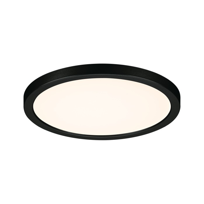 Panou încastrabil Areo VariFit LED, Dim to Warm, IP44, rotund, 175mm, 2000 - 4000K, negru, cu flux luminos variabil [3]