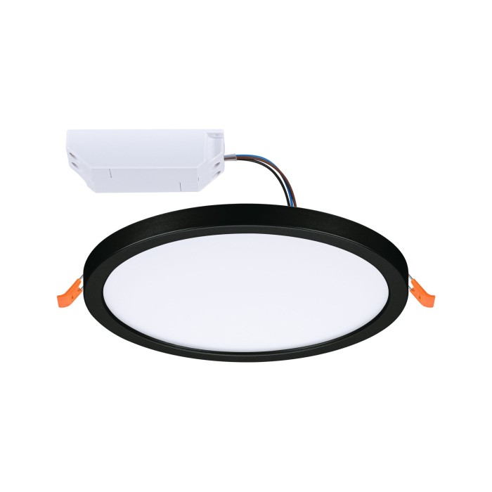 Panou încastrabil Areo VariFit LED, Dim to Warm, IP44, rotund, 175mm, 2000 - 4000K, negru, cu flux luminos variabil [5]