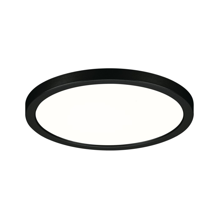 Panou încastrabil Areo VariFit LED IP44 rotund, 175mm, 4000K, negru, cu flux luminos variabil [3]