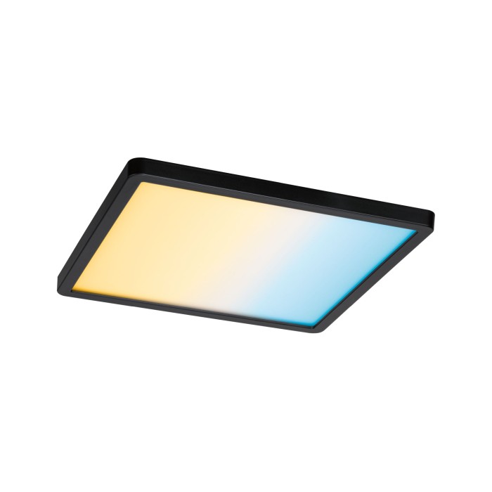 Panou încastrabil Areo VariFit LED Smart Home Zigbee, IP44, pătrat, 230x230mm, negru, cu temperatură de culoare variabilă [3]