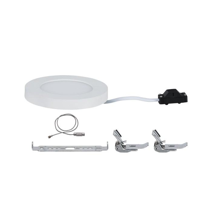 Panou încastrabil Cover-it rotund LED 1x6W/ 700lm 113mm 230V 3000K alb [4]