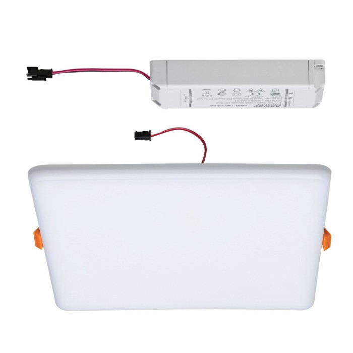 Panou încastrabil fără ramă Veluna VariFit IP44 17,5W 4000K 185x185mm cu flux luminos variabil în 3 pași [4]