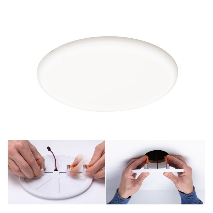 Panou încastrabil fără ramă Veluna VariFit IP44 17,5W 4000K 185mm cu flux luminos variabil în 3 pași [4]