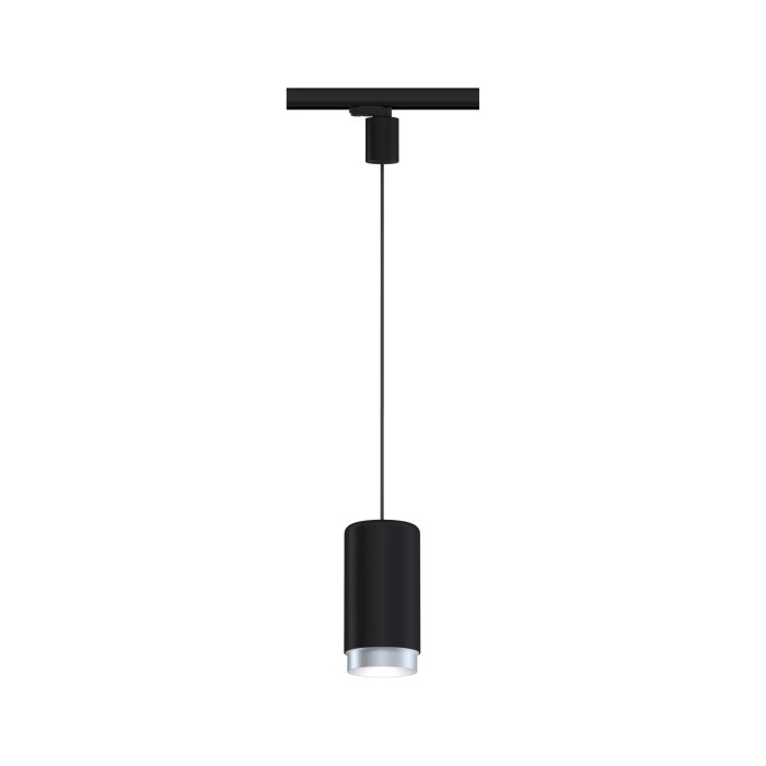 Pendul Corus pentru șină Paulmann ProRail3 Corus, E27, max. 50W, cu flux luminos variabil, 230V, negru [2]