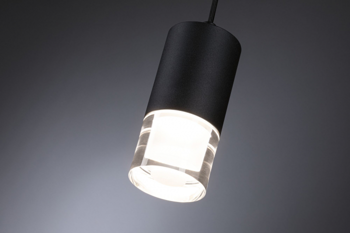 Pendul LED Kame, 9W, clar, negru Signal, flux luminos variabil în 3 pași [3]