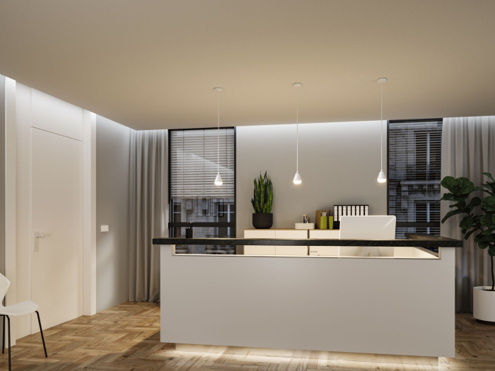 Pendul LED Luia, GU10, max. 10W, satin-alb mat [2]