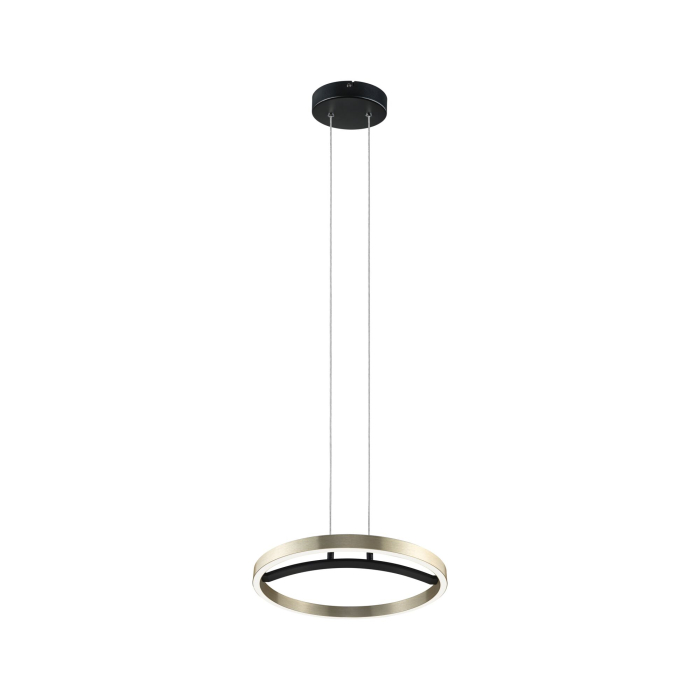 Pendul LED Melira, 2700K, 1690lm, 24W, negru mat-auriu, flux luminos variabil în 3 pași [6]