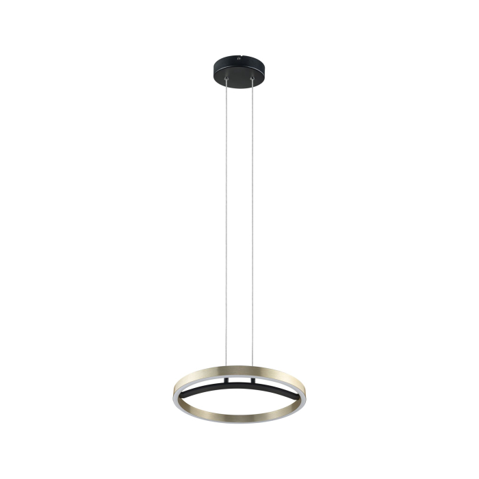 Pendul LED Melira, 2700K, 1690lm, 24W, negru mat-auriu, flux luminos variabil în 3 pași [7]