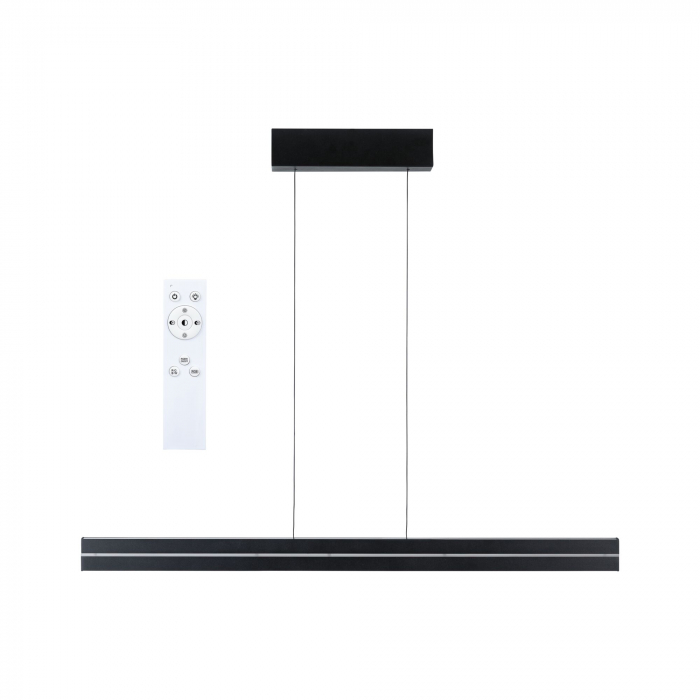 Pendul LED Raiko, RGBW+, cu flux luminos variabil, 2300lm / 370lm, 19W / 6W, negru [9]