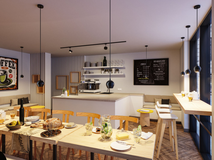 Pendul LED Shima, GU10, max. 10W, negru mat [4]