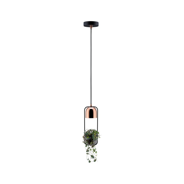 Pendul Neordic Fanja max 1x20W GU10 negru/cupru 230V metal [3]