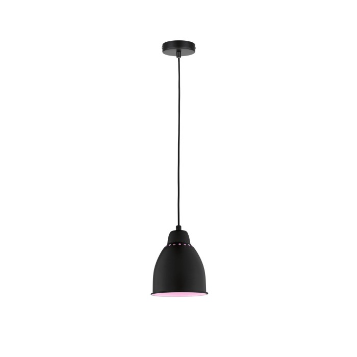 Pendul Neordic Hilla max. 1x40W, E27, negru, 230V, metal [2]