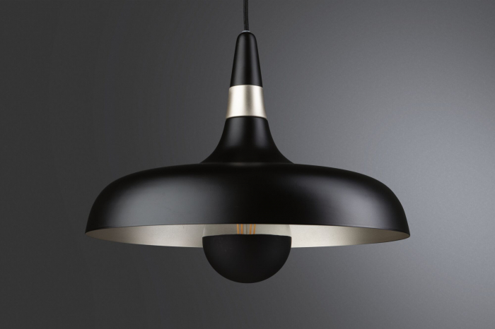 Pendul Neordic Juna, E27, max. 20W, șampanie, negru mat-metal, flux luminos variabil [8]