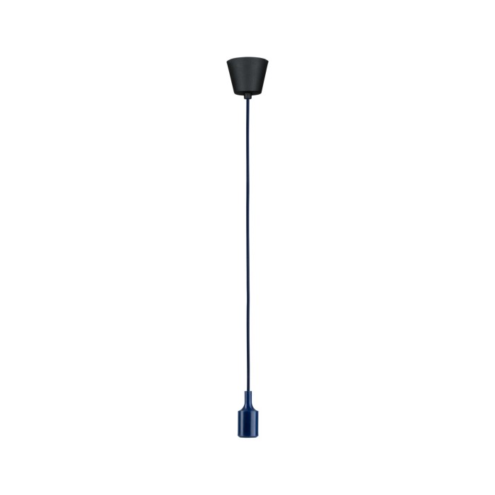 Pendul Neordic Ketil, E27, max. 60W, albastru închis-negru, silicon-plastic [2]