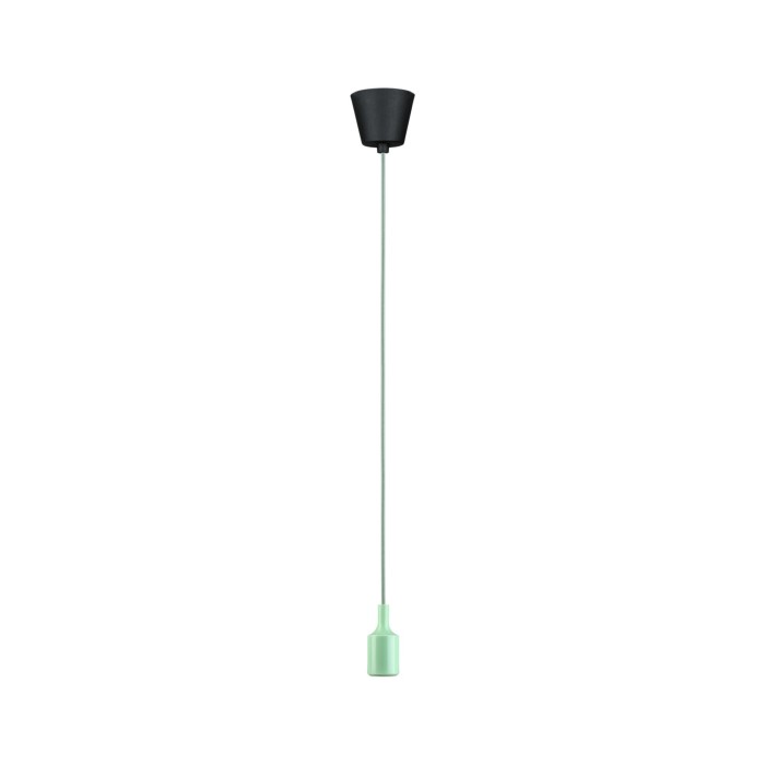 Pendul Neordic Ketil, E27, max. 60W, verde deschis-negru, silicon-plastic [2]