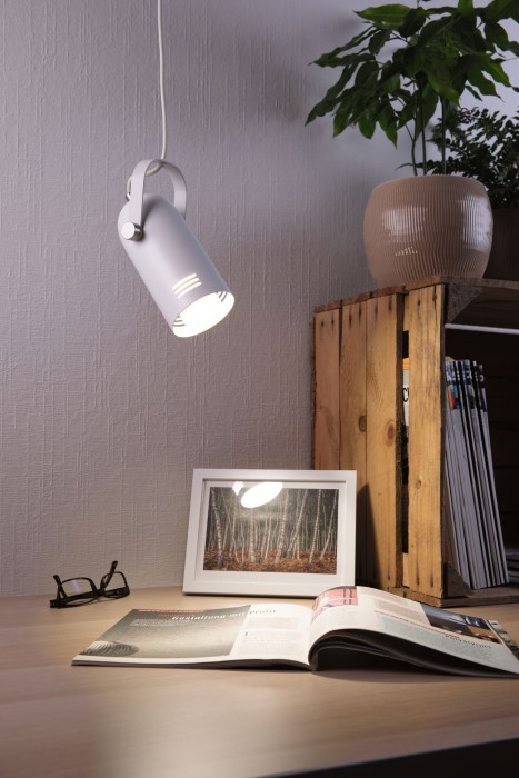 Pendul Neordic Lavea max. 1x15W, E27, alb, 230V, metal [9]