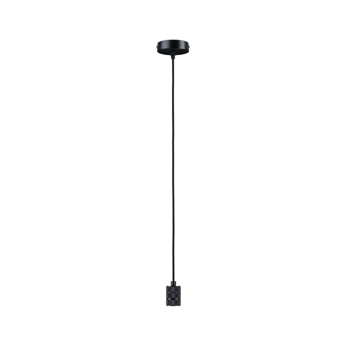 Pendul Neordic Tilla max1x60W E27,  negru grafit, 230V, textil/metal [2]