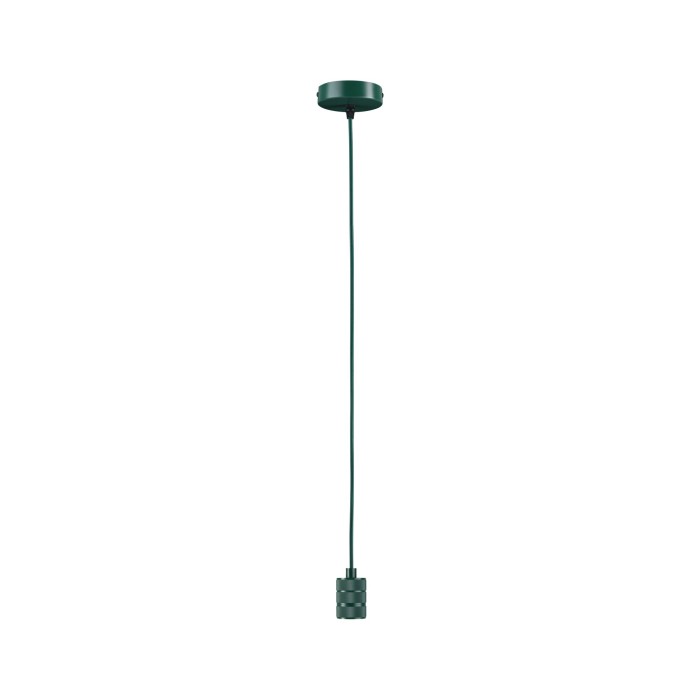 Pendul Neordic Tilla max1x60W E27,  verde închis, 230V, textil/metal [2]