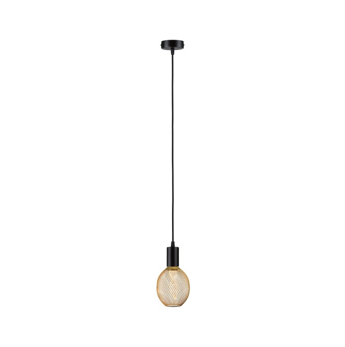 Pendul Ravi, IP44, E27, max. 60W, negru mat [2]