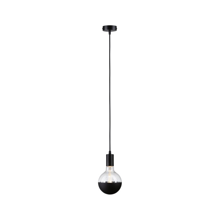 Pendul Ravi, IP44, E27, max. 60W, negru mat [4]