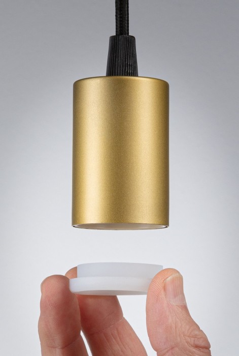 Pendul Ravi, IP44, E27, max. 60W, negru mat/auriu [6]