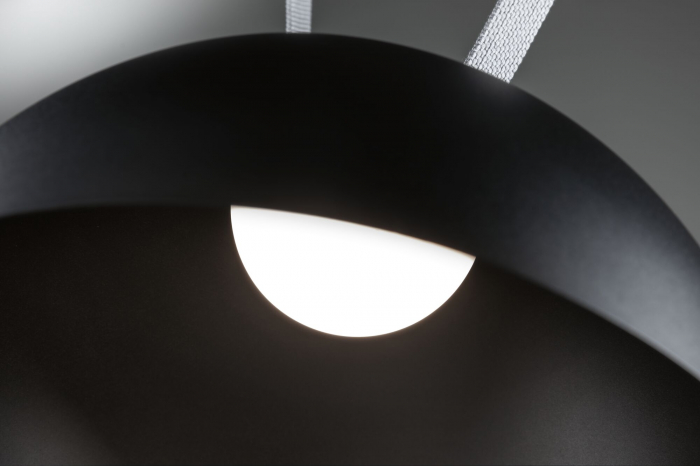 Pendul ULine Bol LED, 300mm, 12W, negru [8]