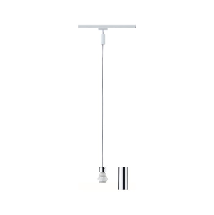 Pendul Urail 2Easy Basic max 1x20W E27 alb/crom 230V metal/plastic [3]