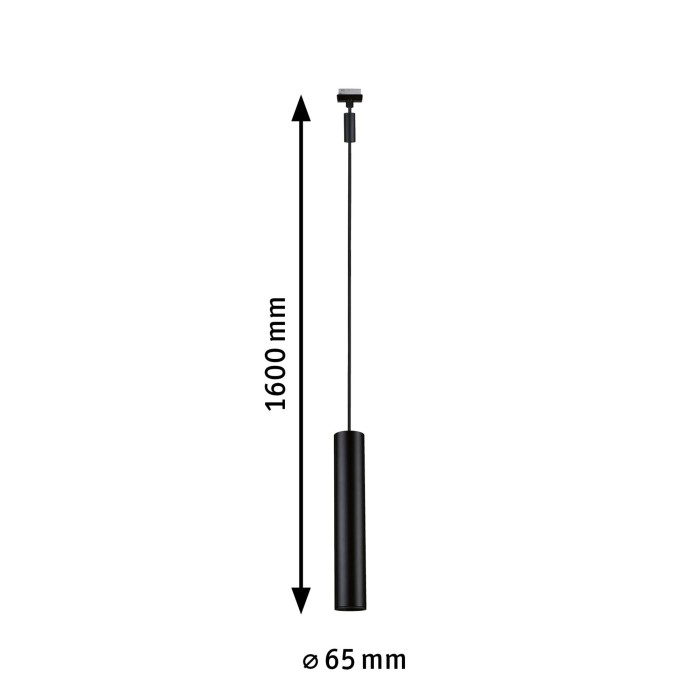 Pendul URail Catalejo max10W GU10, negru mat [8]