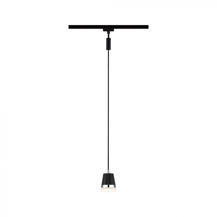 Pendul URail Cone, max 1x10W, GU10, negru mat, 230V [5]