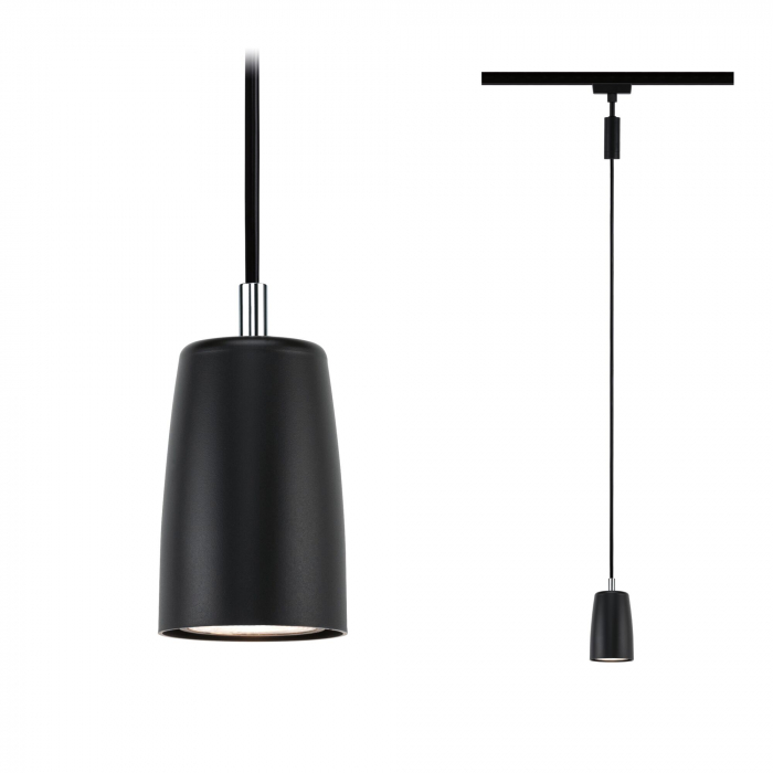 Pendul URail Cover, max 1x10W, GU10, negru mat, 230V [2]