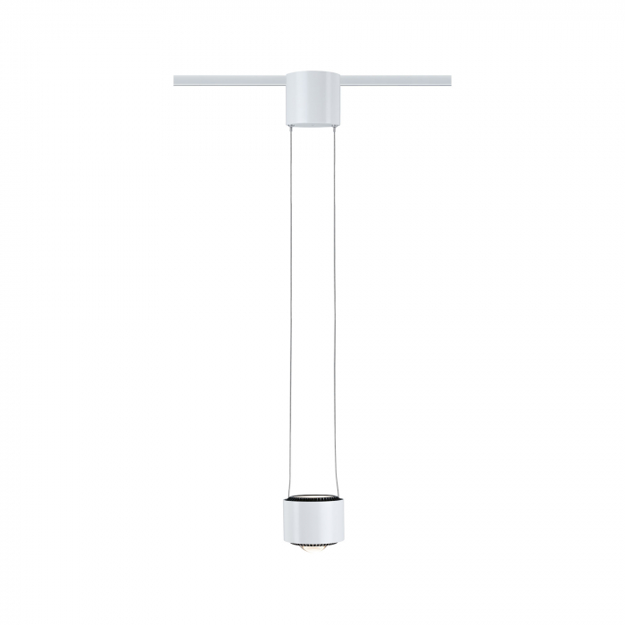 Pendul URail LED Aldan, 850lm / 460lm, 8,5W, 3000K, 230V, alb Signal, flux luminos variabil [1]