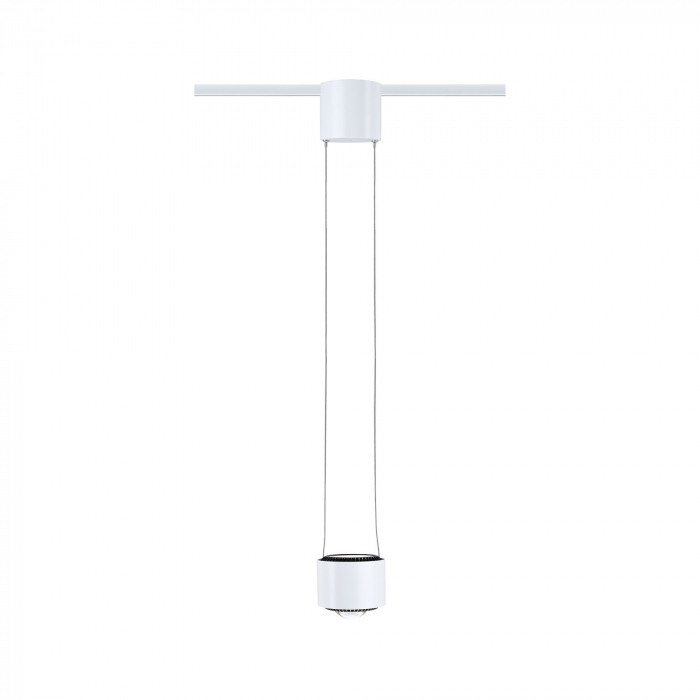 Pendul URail LED Aldan, 930lm / 530lm, 8,5W, 4000K, 230V, alb Signal, flux luminos variabil [1]