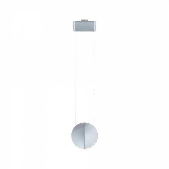 Pendul URail LED Alejandro, 800lm, 10W, 3000K, 230V, crom mat, flux luminos variabil [9]