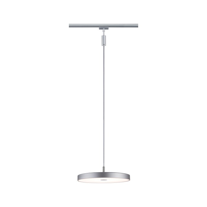 Pendul URail LED Hildor, 850lm, 15W, 3000K, 230V, crom mat, cu flux luminos variabil [7]