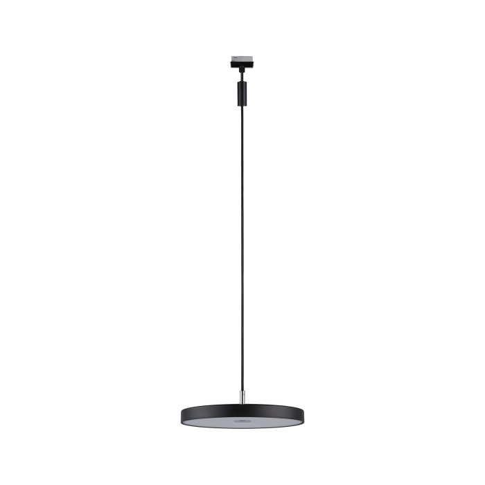Pendul URail LED Hildor, 850lm, 15W, 3000K, 230V, negru mat, cu flux luminos variabil [9]